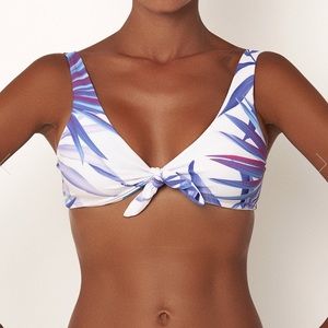 VAYA Island JAYE PURPLE PALOMINO Bikini Top M